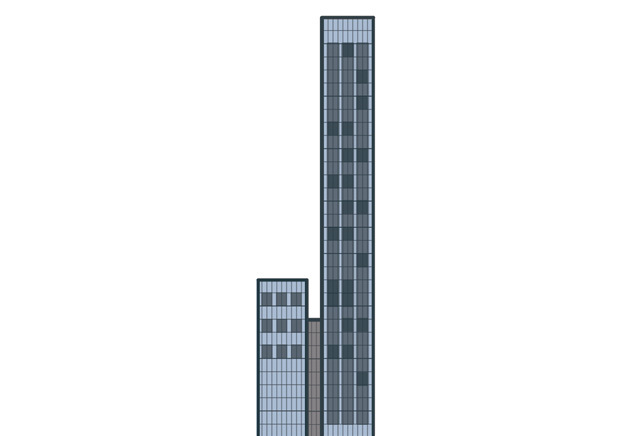 开发商：万科、RFR
开盘时间：2015年秋季
位于纽约老牌商业和高尚住宅核心地带——曼哈顿中城区。由著名建筑师诺曼·福斯特（Norman Foster，首都机场设计师）亲自操刀，大楼楼高200余米，将成为曼哈顿天际线的另一新地标。