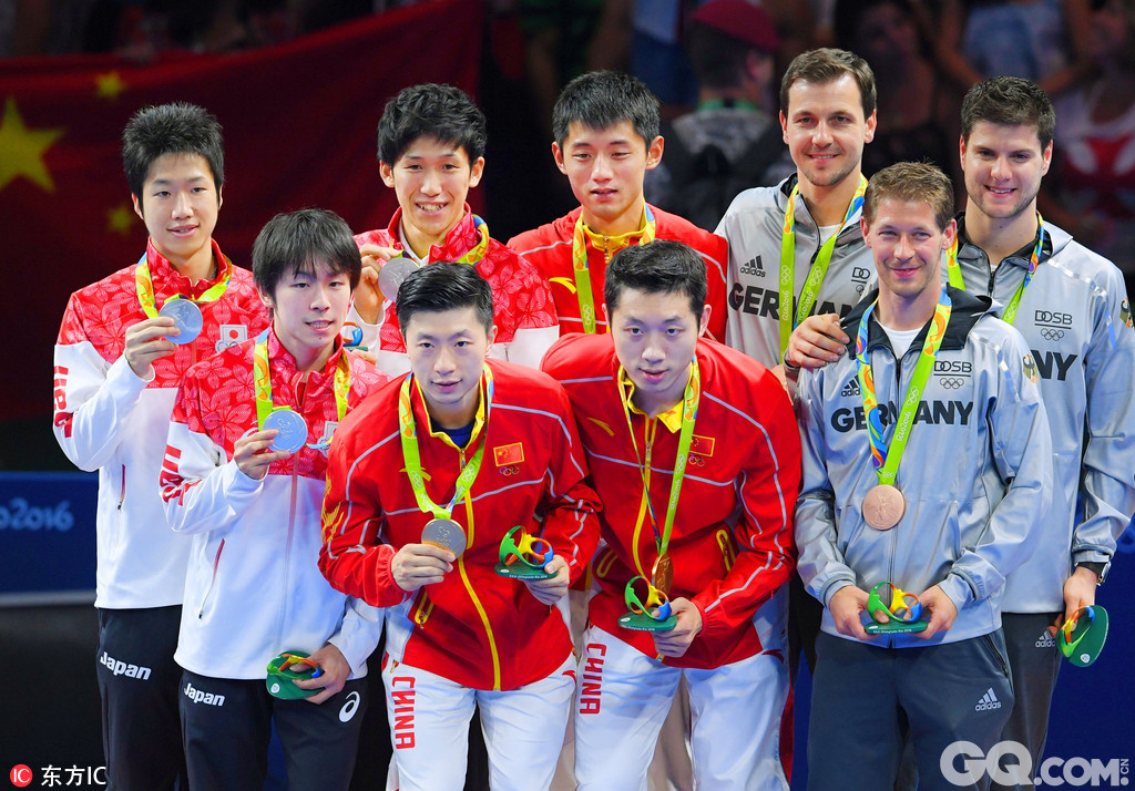 乒乓球男团决赛,中国3-1日本豪取奥运三连冠!_
