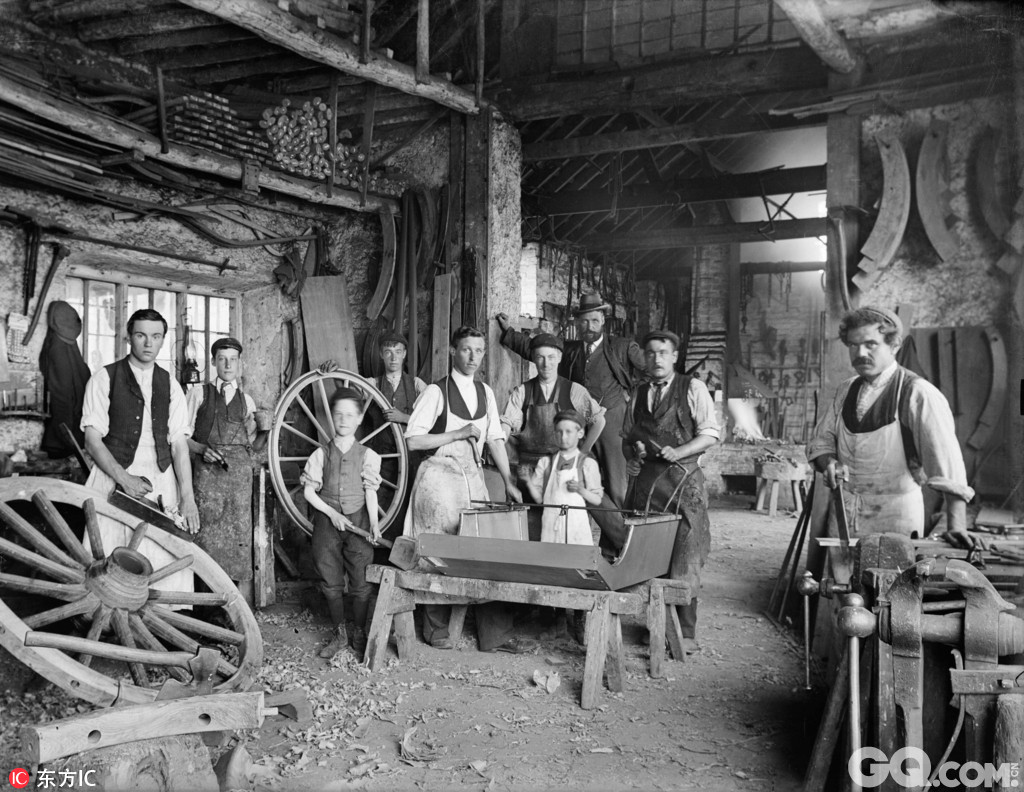 从100多年前英国老照片 解读工业革命