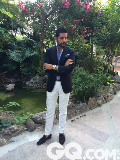 Instagram大咖级腕表爱好者Anil Arjandas先生，也是欧洲上流社会的代名词，独家签约GQ男士网，从今天起他会和中国读者们分享他的腕表爱好，搭配圣经以及购表心得。