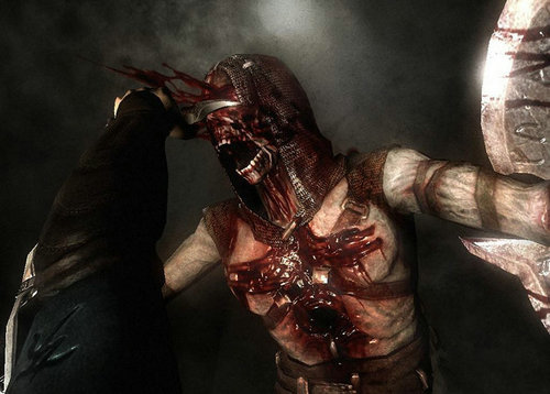 NO.10《耶利哥》
所有暴力的游戏都有一个卖点：血。《耶利哥》的游戏画面制作充满了“血”的场景，玩家在游戏中体会野蛮杀戮的快感，游戏目的旨在挑战玩家的恐怖极限。
