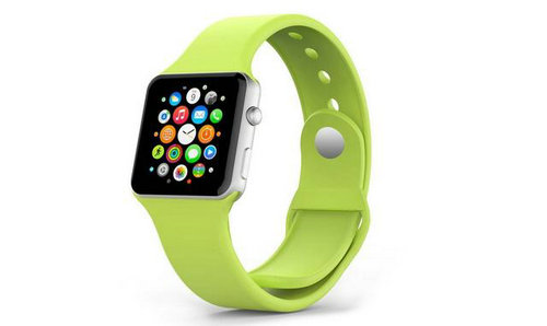 NO.2 Moko腕带
苹果原装的Apple Watch腕带售价50美元，价格并不便宜，如果你想要选择一些低价而又高质的腕带，Moko是个不错的选择。首先Moko的售价只有12美元，腕带完全贴合Apple Watch尺寸设计，提供黑白蓝黄粉5种配色。
