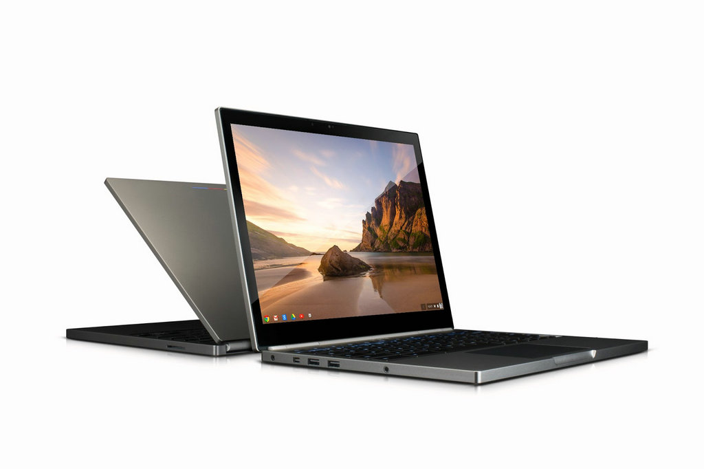 NO.1谷歌Chromebook Pixel
2015款Pixel搭载酷睿i5/i7处理器，2560×1700IPS显示屏，8GB RAM，USB 3.0和USB-C接口，高配置的Pixel俨然是Chromebook中的超强性能代表。
