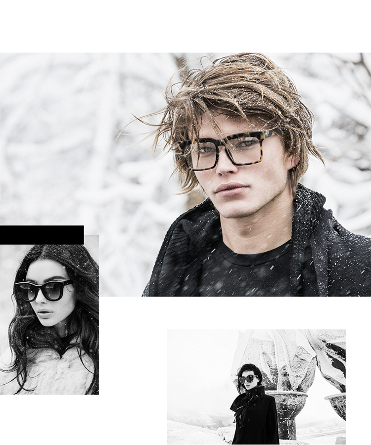 澳大利亚品牌Valley Eyewear漂洋过海来到保加利亚拍摄最新广告大片，来到巴尔金山来体验一次冒险。大雪纷飞在眼镜中映出缤纷的世界，镜框优雅的弧度，复古亦是时尚，衬托出高贵的气质。