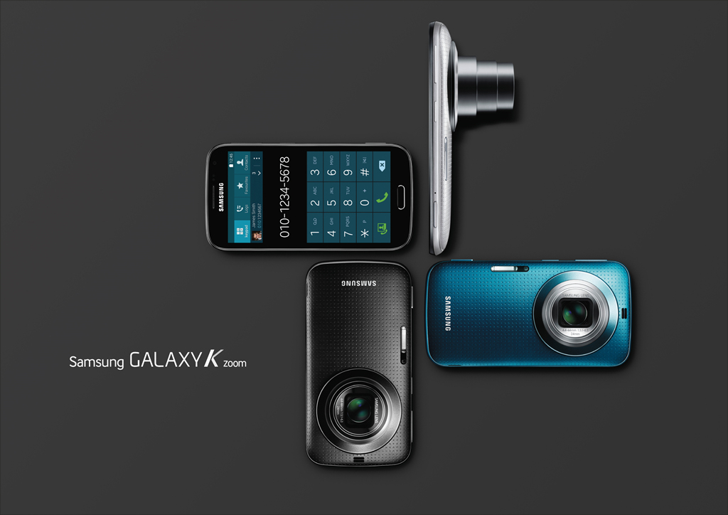 三星Galaxy K Zoom。这一部搭载了光学变焦摄像头的手机，妄图通过“风骚无两”的摄影成像技术独步天下，事实证明，敢花两千多买手机的人就不在乎再多花两千买个相机。
