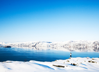 挪威北部绝美雪域风光