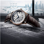浪琴表新品 名匠系列GMT世界时新加坡纪念限量腕表