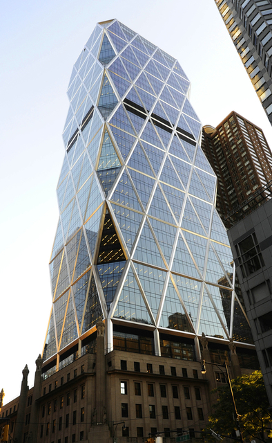 全球最佳高层建筑奖：2007 纽约赫斯特大厦当地时间2013年6月12日，美国纽约曼哈顿，赫斯特大厦。