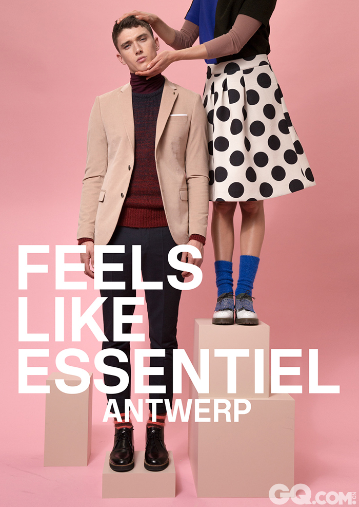 比利时品牌Essentiel Antwerp，是由INGE ONSEA和丈夫ESFAN EGHTESSADI于1999年成立，年轻的品牌凭借独特的印花设计与顽皮的色彩吸引着大众。本季的服装依旧展示着各种细密的印花，独特有个性，适合年轻一族。