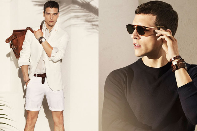 Massimo Dutti本季推出Summer Calling系列男装，坚持一贯的白色、卡其色、蓝色等基础色的色彩，面料以棉麻为主，更透气轻薄。宽松的款式，正适合夏日的季节。