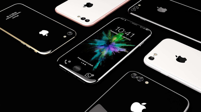 NO.1 iPhone 8
不管今年苹果推出的手机怎么命名，但在iPhone问世10周年的2017年，苹果所推出的手机绝对会有较大的改进。新款iPhone除了配置OLED显示屏外，还将采用柔性屏和无边框设计，Home按键直接位于屏幕中。新款的iPhone很有可能采用OLED屏幕技术中更先进的DCI-P3色域，因为它能保证更宽广的色域和更高的亮度。
