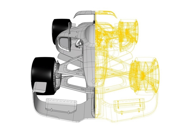 新车配备了保护车手头部的聚碳酸酯保护罩、防止翻车的钛金属防滚Bar以及在发生赛道事故中或安全车带车的时候启动自动驾驶模式。解决了困扰F1已久的安全难题。