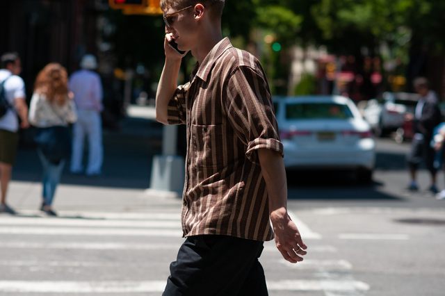 2019年6月纽约男装周街拍DAY2