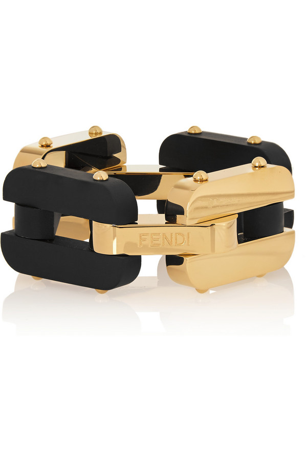 乌木镀金手镯_VOGUE的图片收藏|购买与分享