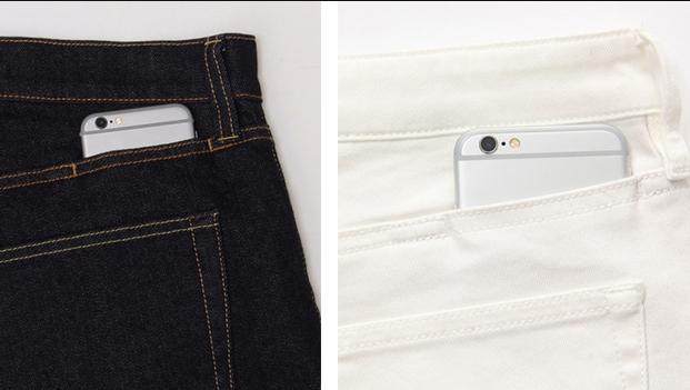 MUJI 为牛仔裤新增加了一个放手机的口袋，真的好用？