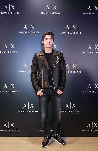 A|X Armani Exchange庆祝李易峰成为品牌代言人