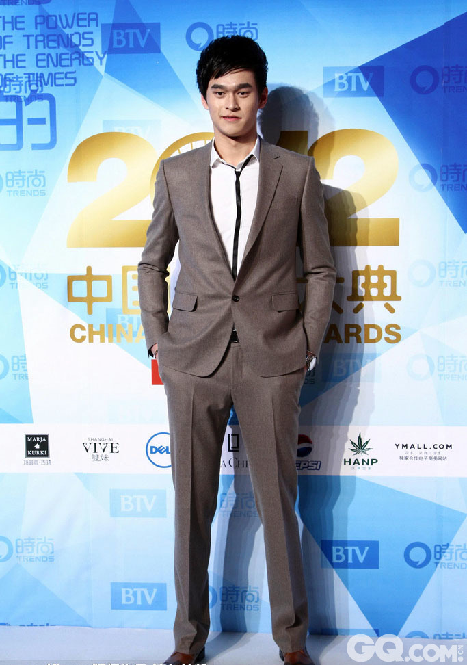 2012年12月22日，孙杨现身在北京举办的2012年中国时尚大典。