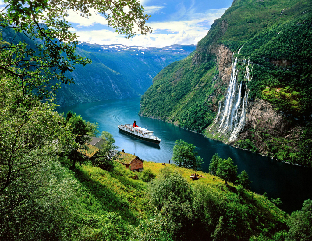 挪威著名景点图片