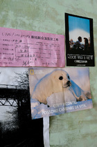 墙上贴着杂志书页、伊丽莎最爱的电影《看得见风景的房间》和一次在中国拍戏时留下的收据。