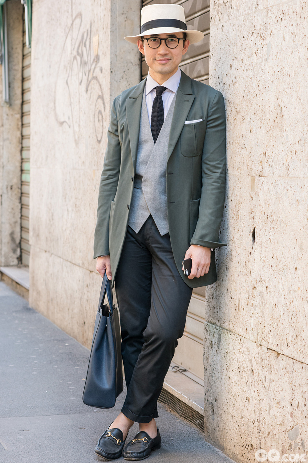 米兰时装周街拍 day2 简约清爽是拿手好戏