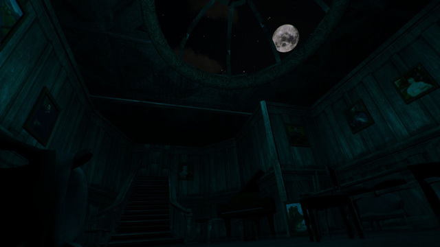 NO.7庄园惊魂(Affected: The Manor)
这款游戏的特点是故事背景简短精炼。玩家会在充满恐怖的走廊里游荡，或者是在黑暗的角落里匍匐前进，整个场景充满压抑感。游戏的缺点是没有互动，让玩家的感受无法进行释放，所以还需要后期的改进。
平台:三星Gear VR 

