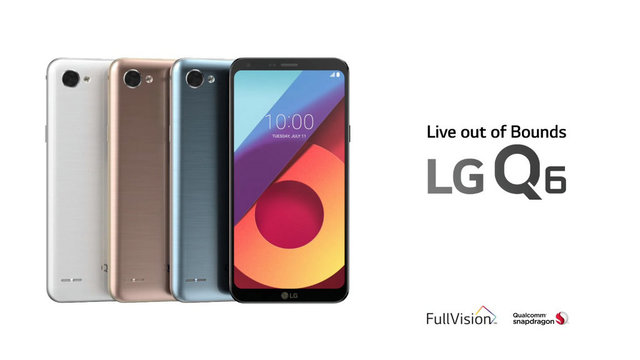 NO.1
LG G6手机地研发，仿佛将自己的中型手机发展理念模糊，以至于Q6的出现，让市场摸不清其营销路数。不过，较高的屏占比例，可忽略的边框设计，以及玻璃材质的全包覆形式，让Q6手机上手体验第一感觉非常舒适。
