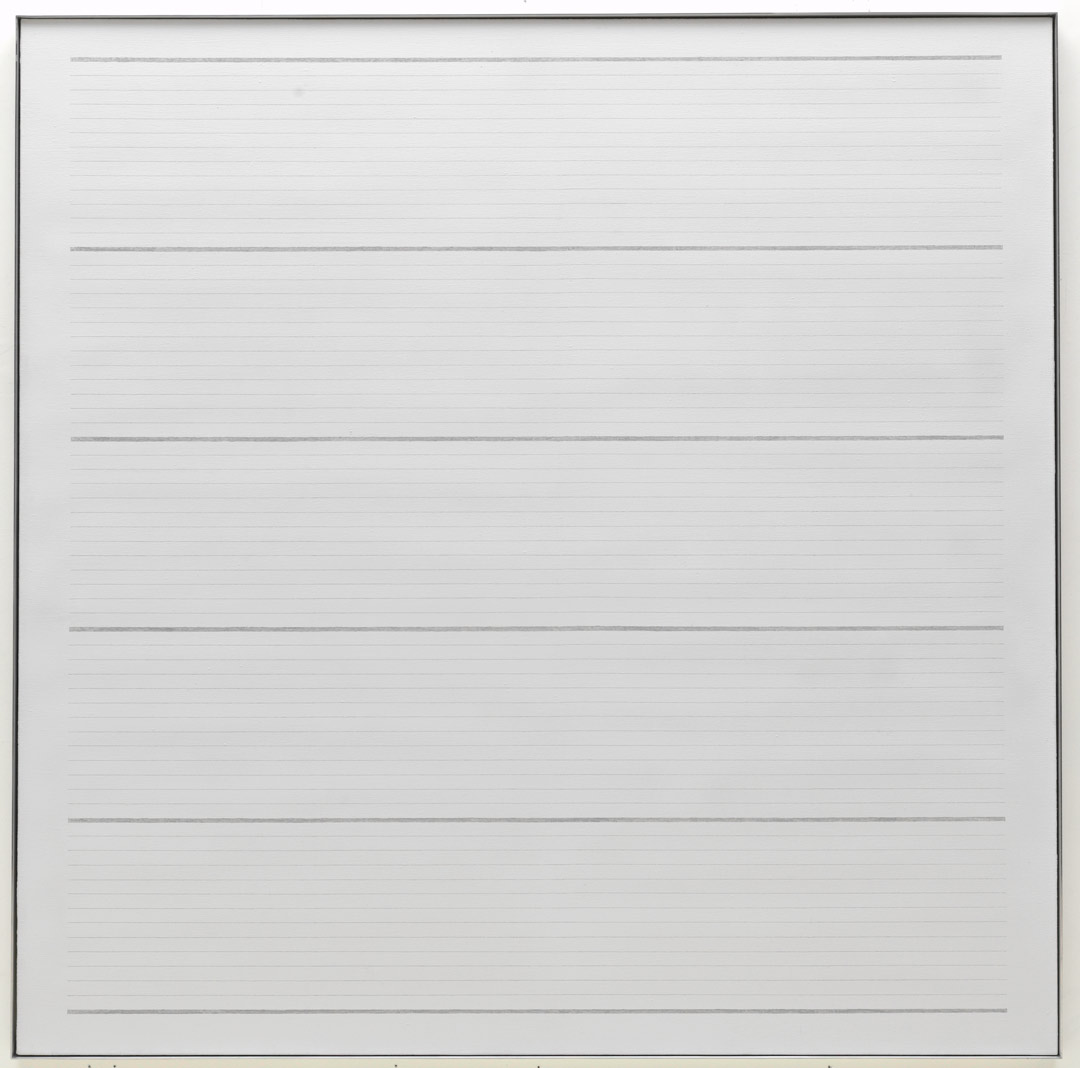 生活| agnes martin:她就画画格子,却成了抽象大师