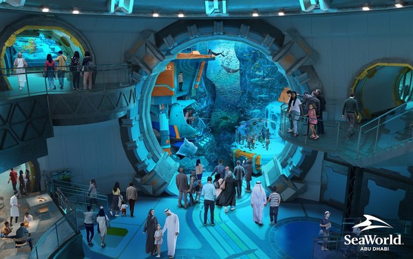 阿布扎比SeaWorld®建设世界最大水族馆