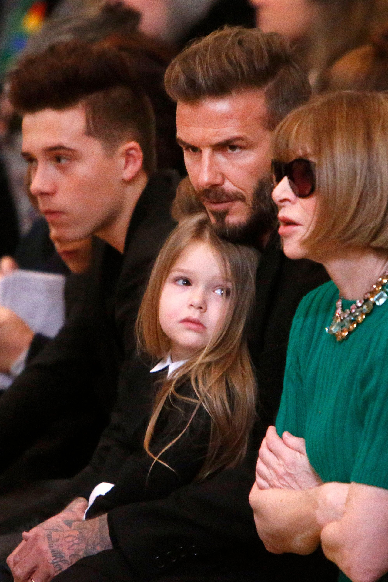 David Beckham z 7-letnią córką Harper na zakupach | Kozaczek