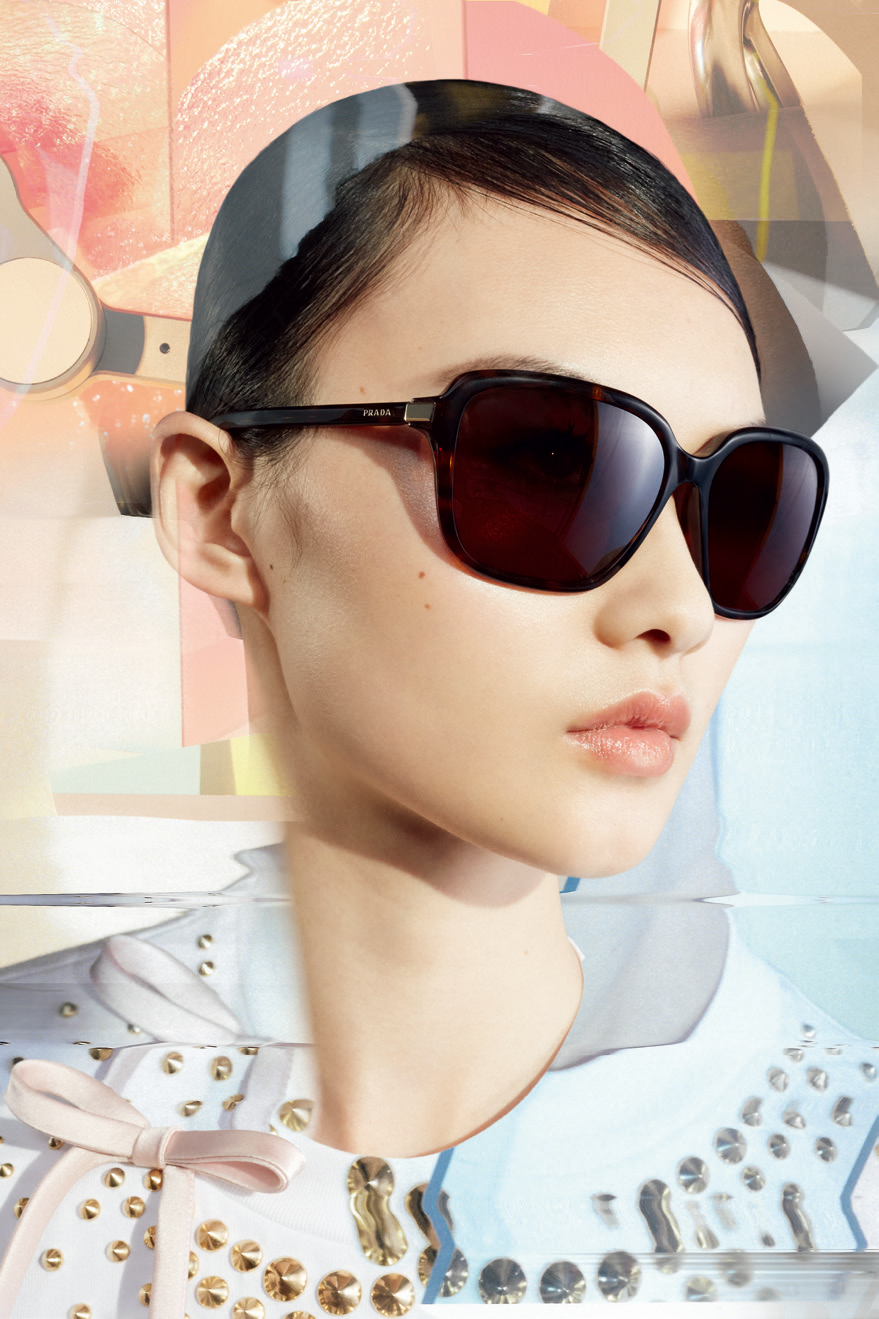 流动现实pradaeyewear推出全新眼镜数字化广告大片