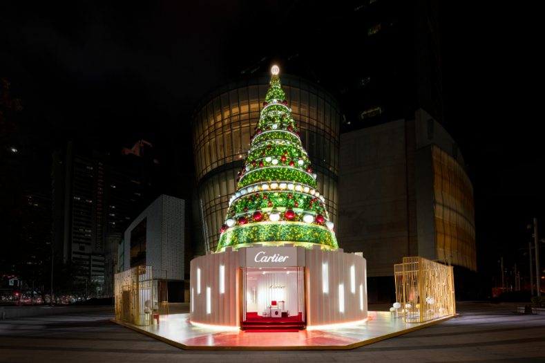 卡地亚2019年圣诞树卡地亚圣诞树