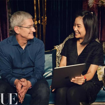当Rihanna龙袍背后的女人遇上苹果CEO蒂姆·库克