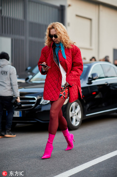 重回时尚圈 "土味"棉服不土