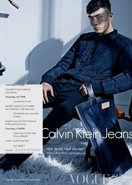 calvinkleinjeans2015秋季全球广告大片